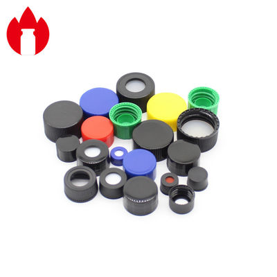 13mm 18mm 24mm Plastic Screw Cap Covers Customized Color For Screw Vials